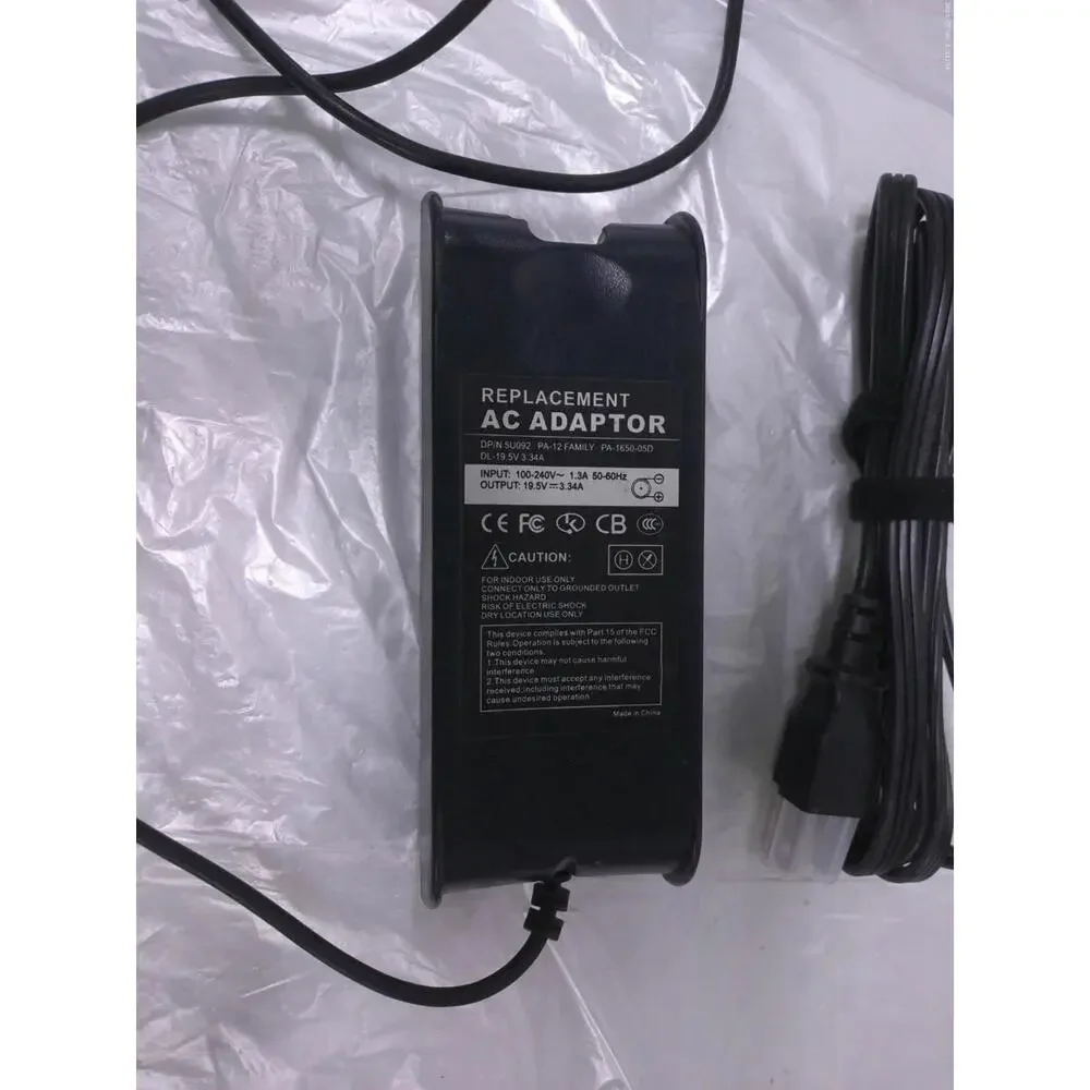 Dell Laptop Charger AC Adapter Power Supply PA-1650-05D2 Genuine OEM 19.5V 3.34A
